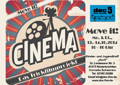 Move it! Das Trickfilmprojekt 13.-14.10.2014